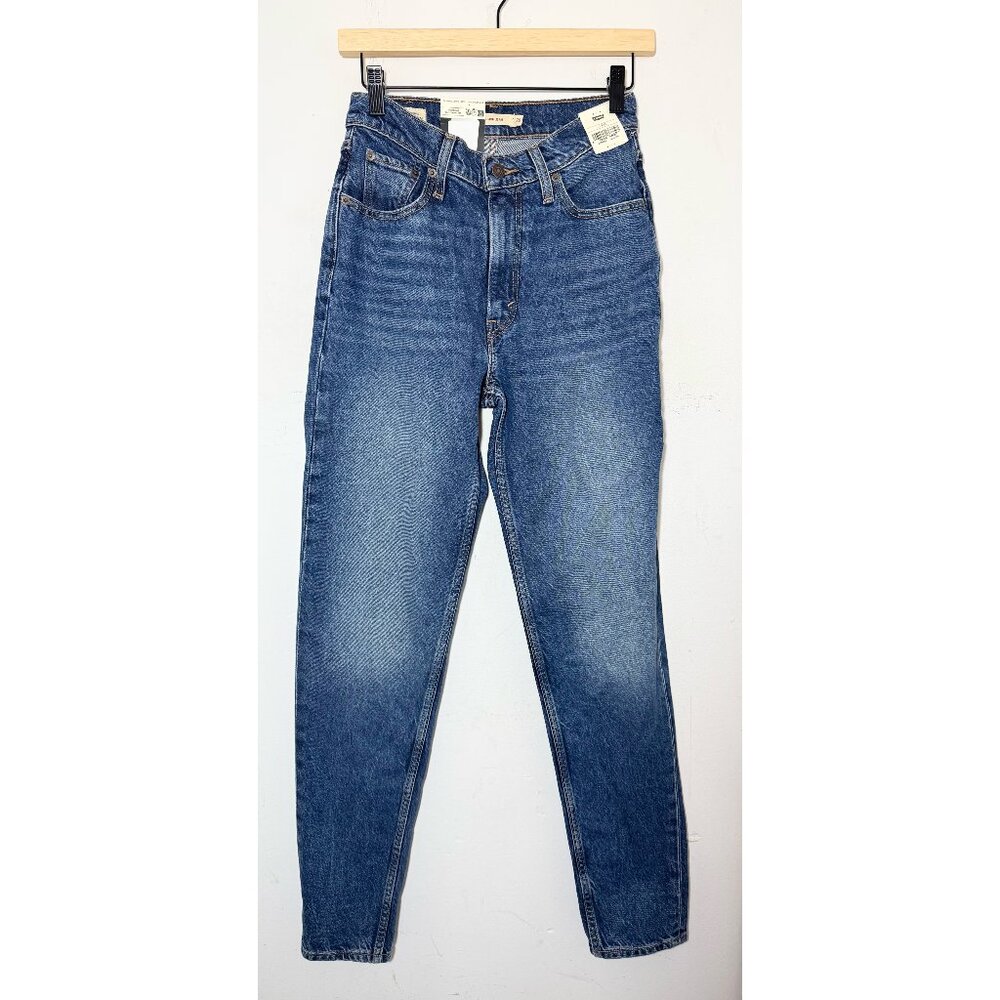NEW Levi’s Premium 80s Mom Jeans High Rise Tapered Vintage Denim 26x32